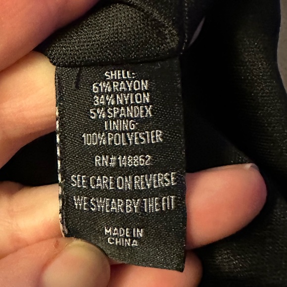 Torrid Black Moto Jersey Knit Jacket zipper and snap details - Picture 4 of 5